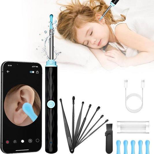 Ear Wax Removal - Earwax Removal Kit with Light - Ear Camera with 6 Ear Spoon - for Ios & Android -Thanksgiving Gift, Christmas Gift, Winter Gift Set, New Year Gift,Gifts for Women,Gifts for Men